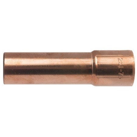 Tweco Nozzle, 25CT, 0.162 Inch Bore, 2.2 inch L 1250-1570
